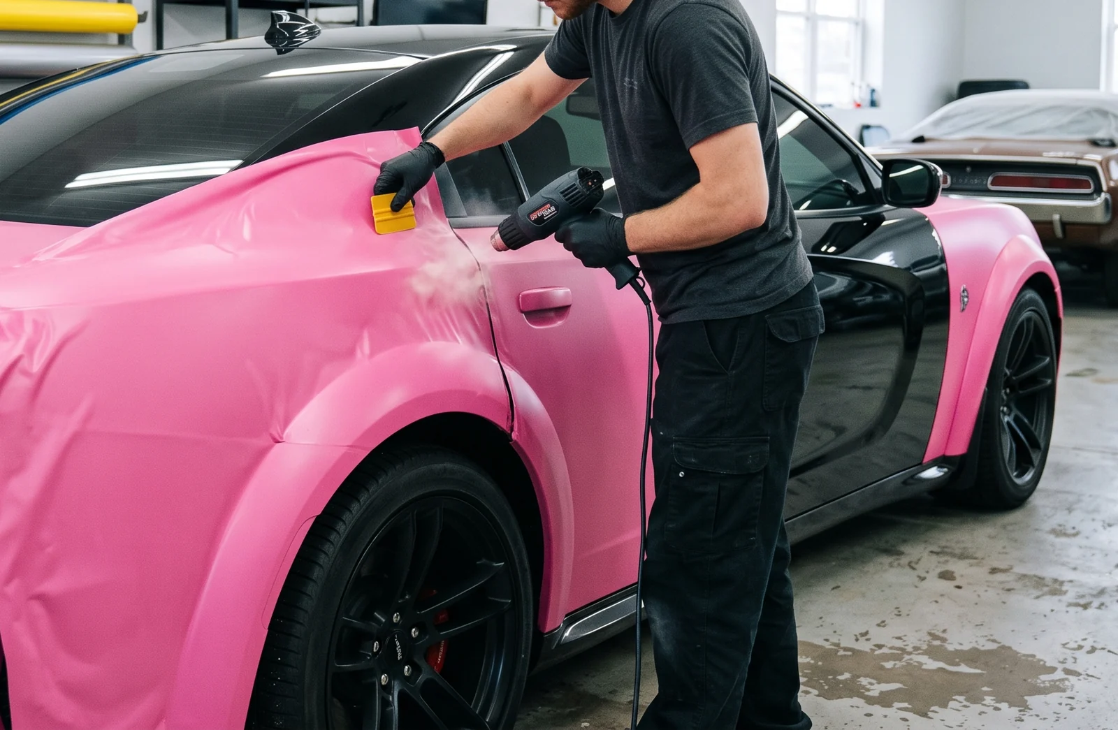 Vehicle Wraps installation